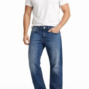 True Religion 800 Straight Bobby Jeans Medium Wash Sz 36